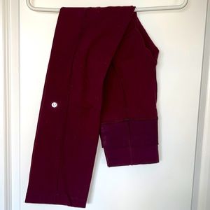Lululemon Dark Purple Leggings